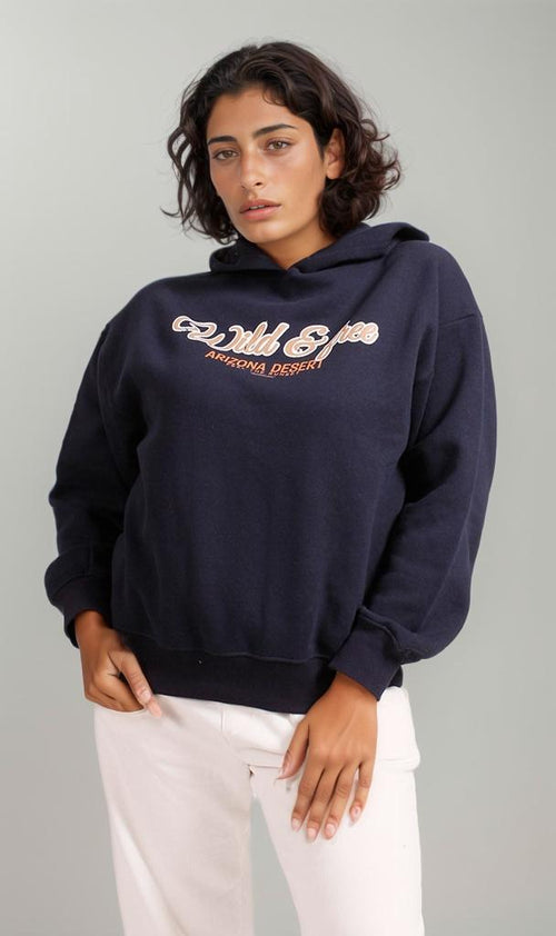 R206859 - Graphic Sweatshirt - Navy