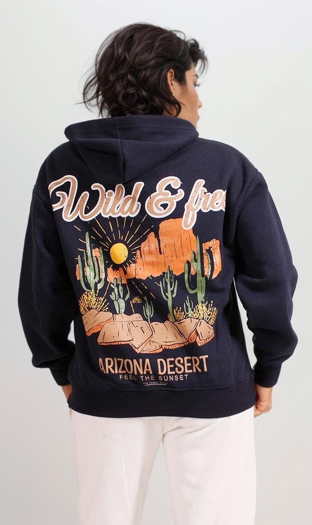 R206859 - Graphic Sweatshirt - Navy