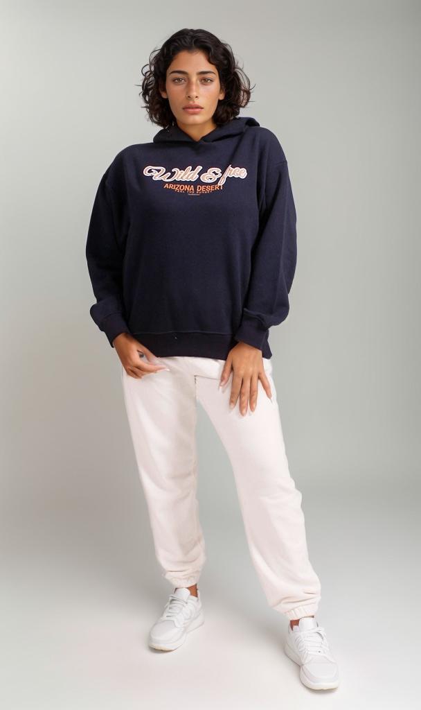 R206859 - Graphic Sweatshirt - Navy