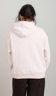 R206860 - Melton Brushed Hoodie - Off White