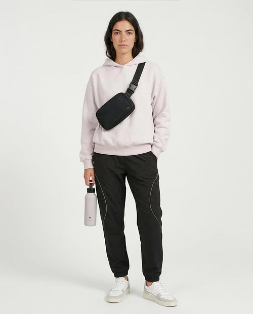 Ravin Women’s Oversized Crossover Fleece Hoodie – Pale Lilac - R206860