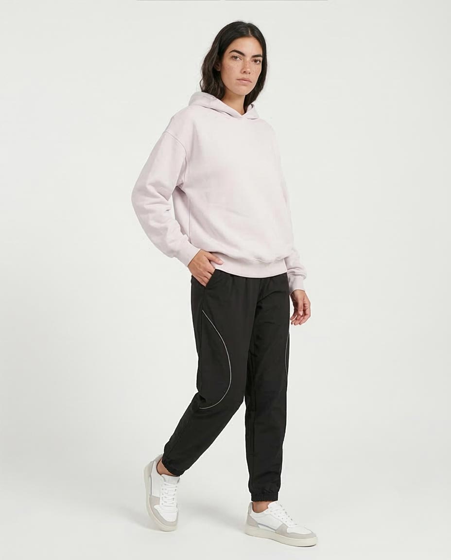Ravin Women’s Oversized Crossover Fleece Hoodie – Pale Lilac - R206860