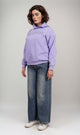 R206861-R206861 - Graphic Hoodie - Lilac
