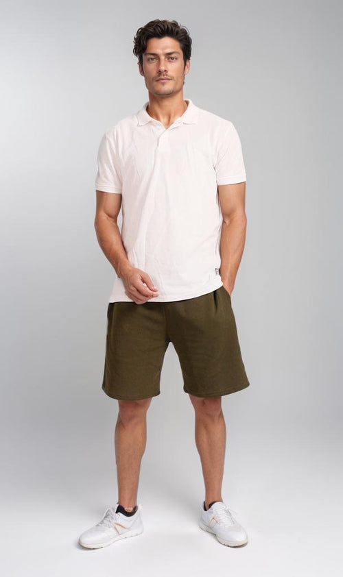 R207051 - White Pique Polo Shirt - Regular Fit