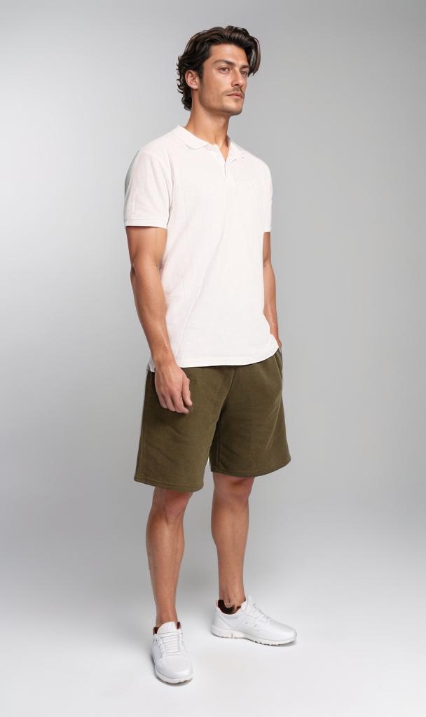 R207051 - White Pique Polo Shirt - Regular Fit