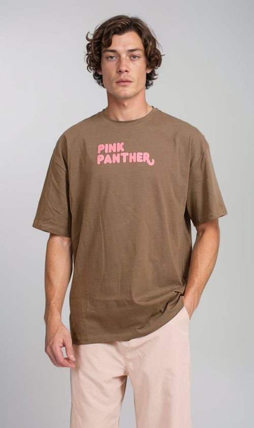 R207058 - Graphic Printed Oversized T-Shirt - Olive Green