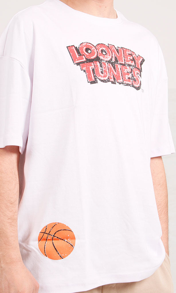 Looney Tunes Graphic Oversized Interlock Tee - R207061