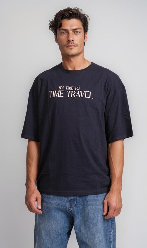 R207068 - Graphic Tee - Time Travel Design