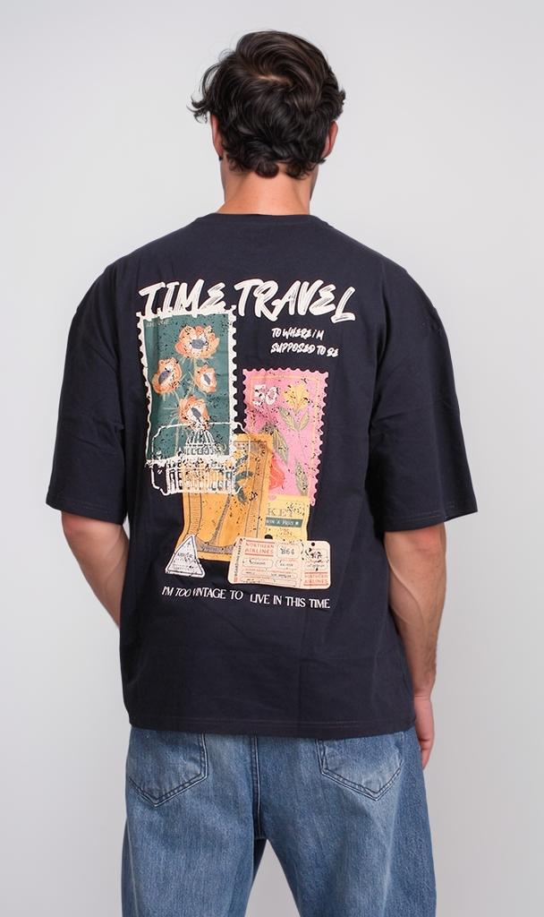R207068 - Graphic Tee - Time Travel Design