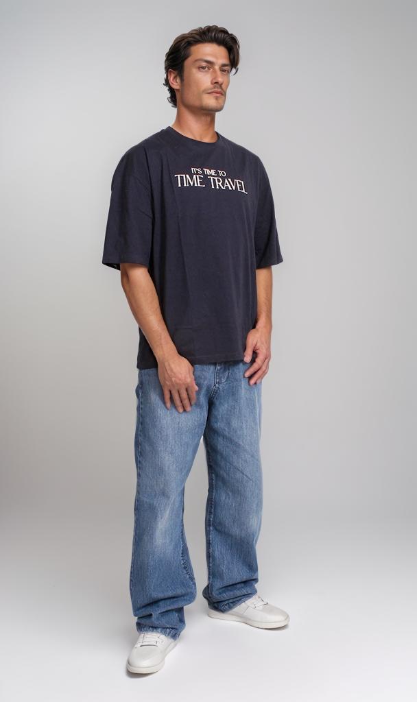 R207068 - Graphic Tee - Time Travel Design