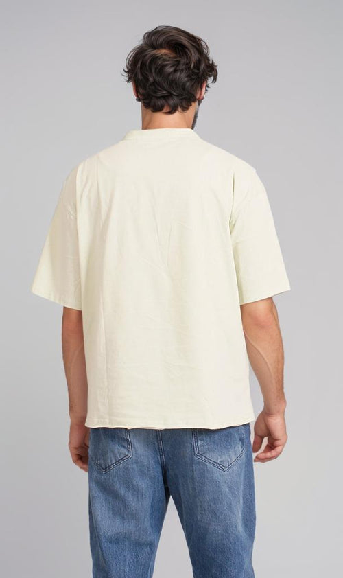 R207070 - Graphic T-Shirt - Cream