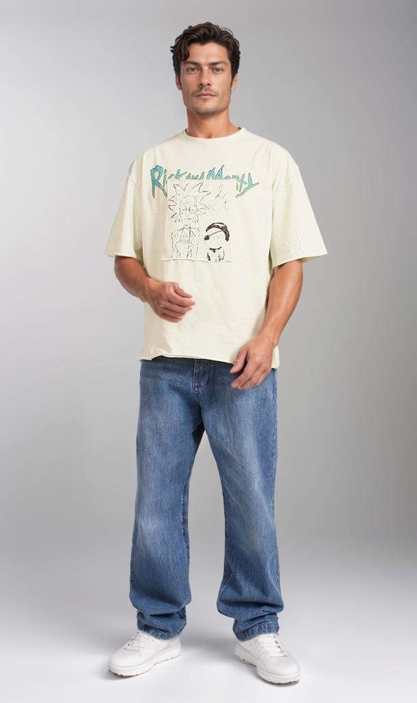 R207070 - Graphic T-Shirt - Cream