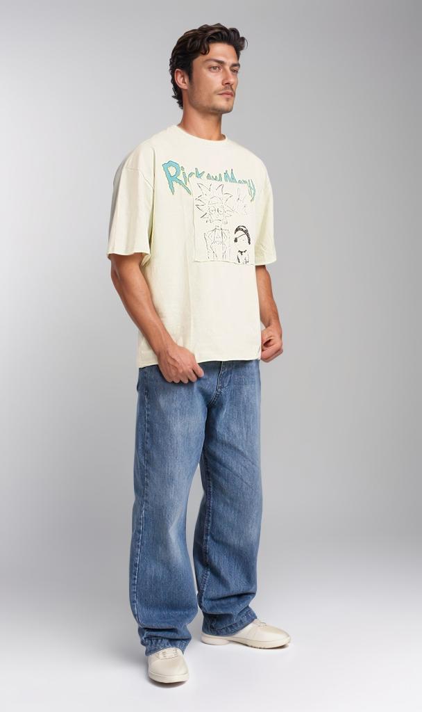 R207070 - Graphic T-Shirt - Cream