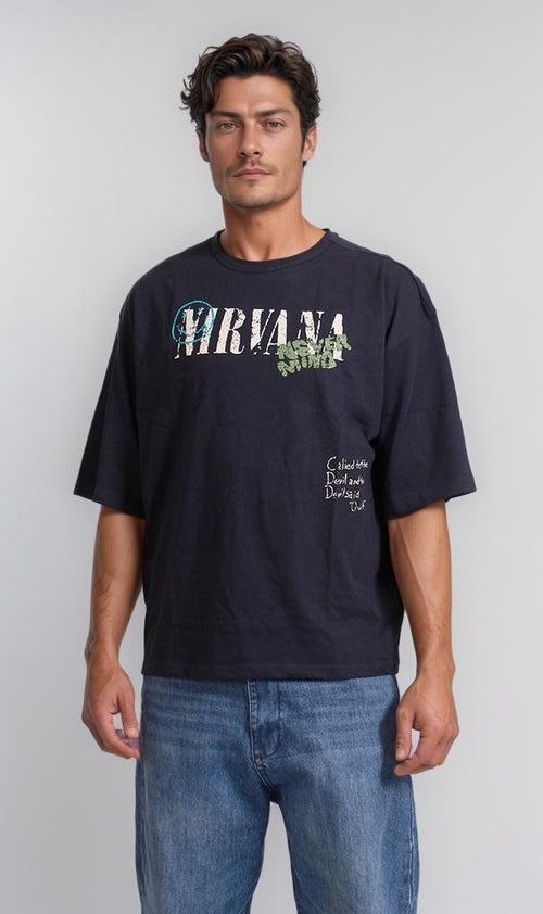 R207073 - Nirvana Graphic T-Shirt - Black