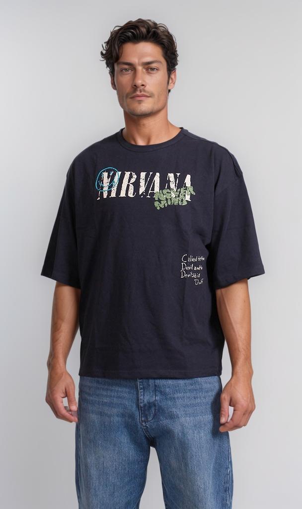 R207073 - Nirvana Graphic T-Shirt - Black