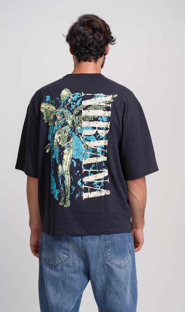 R207073 - Nirvana Graphic T-Shirt - Black