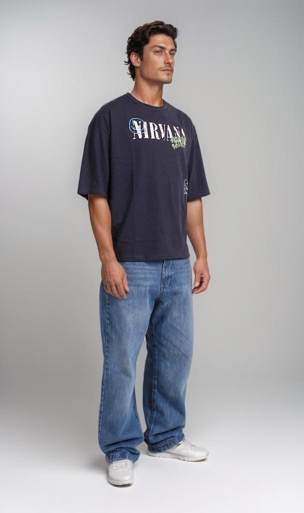 R207073 - Nirvana Graphic T-Shirt - Black