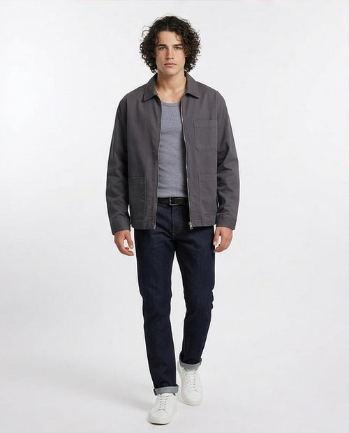 Ravin Men’s Essential Ribbed Tank Top – Grey Heather - R207263