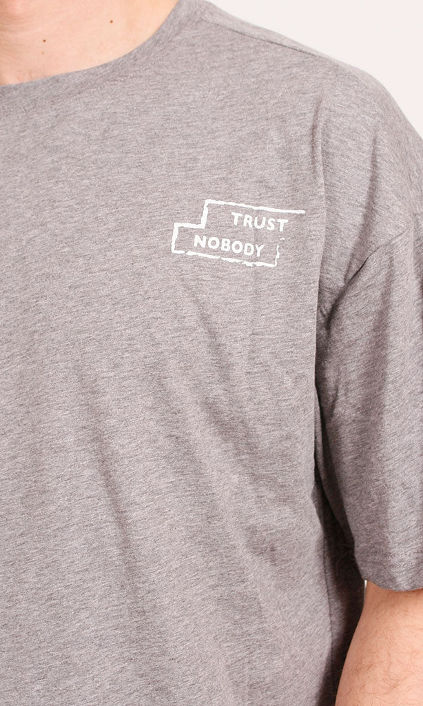 R207290 - Graphic Printed Oversized T-Shirt - Grey (2Pac Tribute Print)