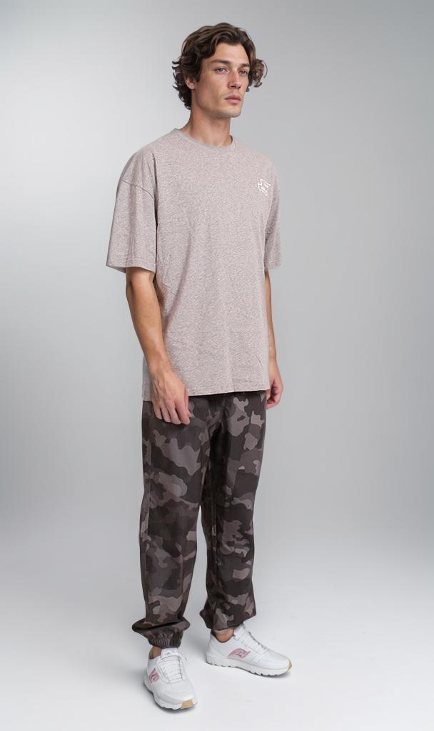 R207290 - Graphic Printed Oversized T-Shirt - Grey (2Pac Tribute Print)