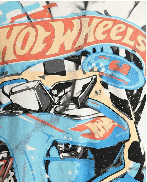 Ravin x Hot Wheels | Vintage Oversized Tie-Dye Graphic Tee - R207468