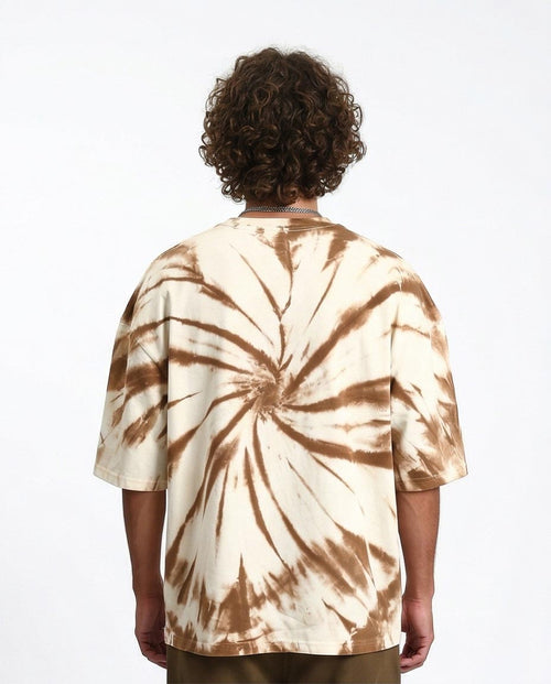 Ravin Oversized "99 Brand" Racing Graphic Tie-Dye T-Shirt - R207469