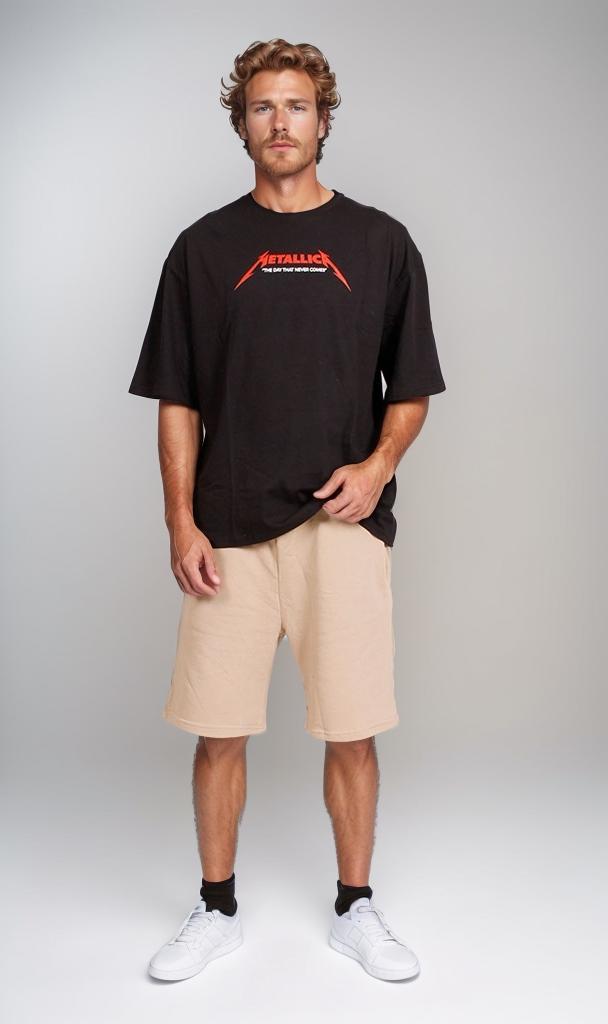 Metallica 'The Day That Never Comes' Graphic Oversized T-Shirt