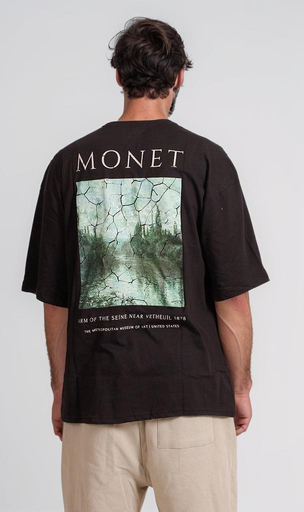 R207680 - Monet Graphic T-Shirt - Black
