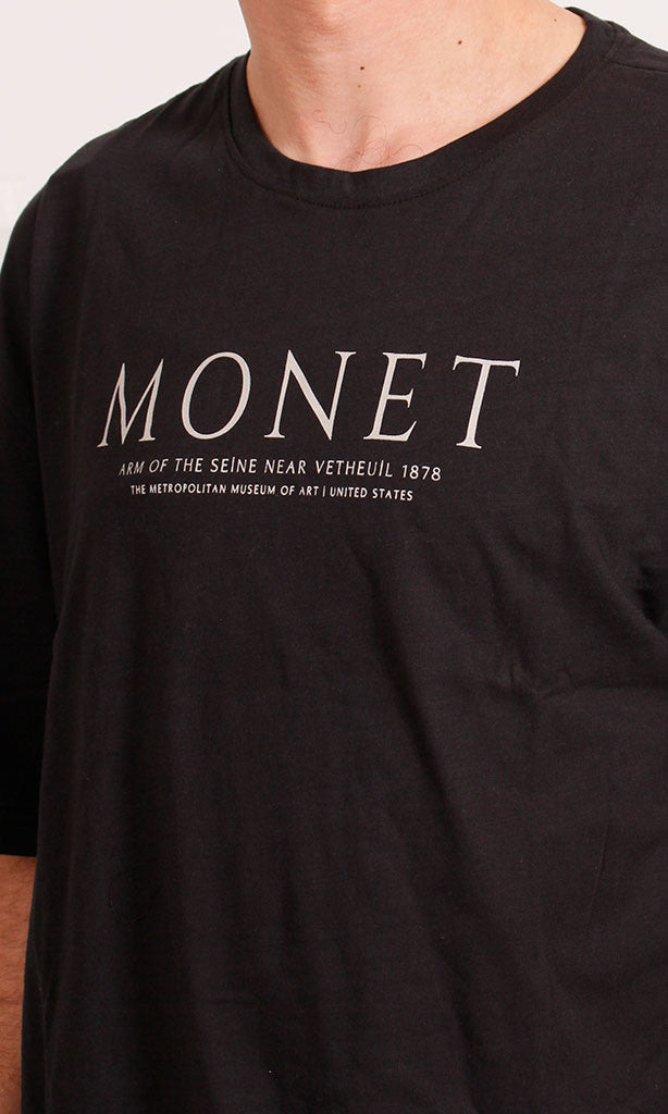 R207680 - Monet Graphic T-Shirt - Black