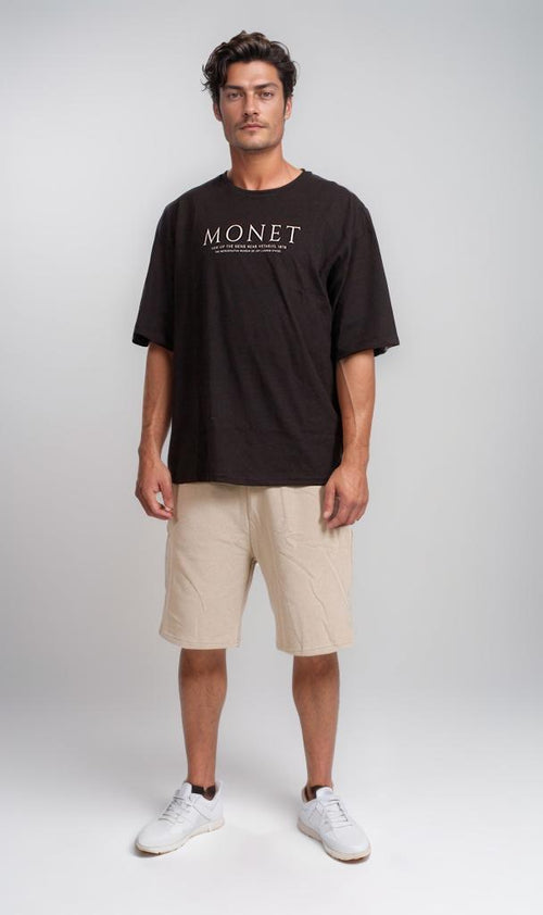 R207680 - Monet Graphic T-Shirt - Black