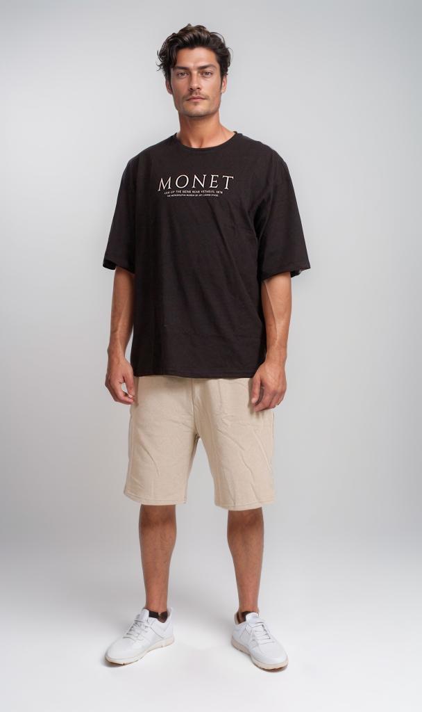 R207680 - Monet Graphic T-Shirt - Black
