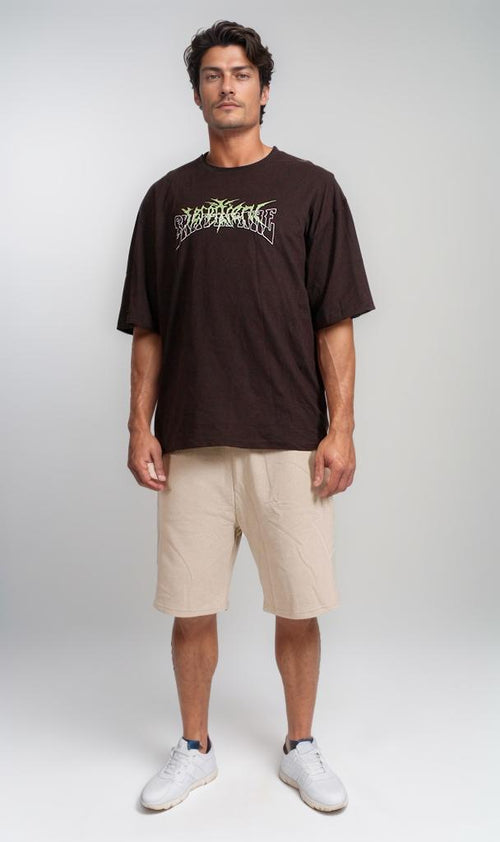 R207687 - Skatepark Graphic T-Shirt - Brown