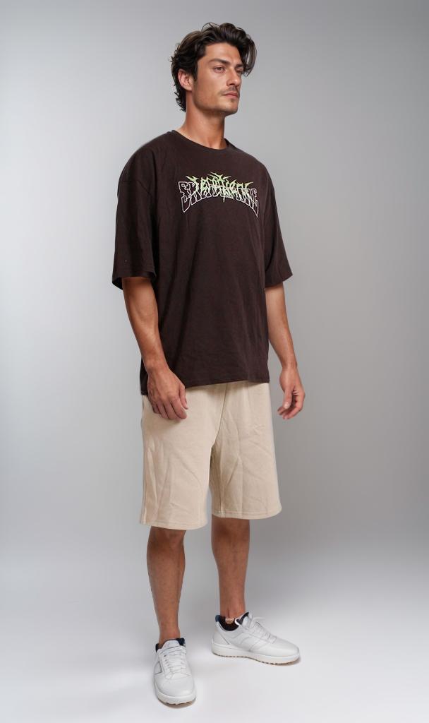R207687 - Skatepark Graphic T-Shirt - Brown