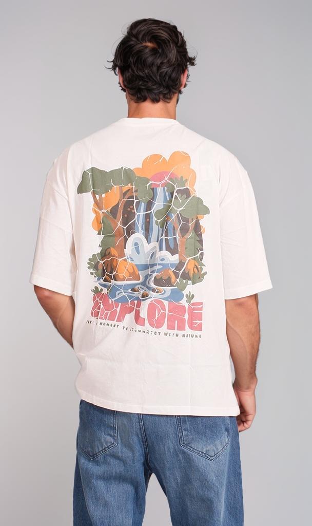 R207692 - Explore Graphic T-Shirt - Off White
