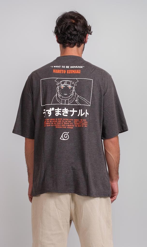 R207694 - Graphic Tee - Charcoal