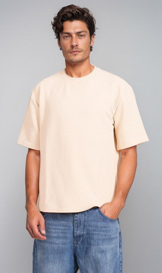 R207830 - Wayvile Textured Polo - Beige