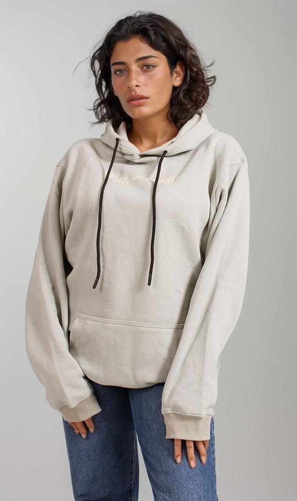 R207858 - Melton Graphic Hoodie - Light Green