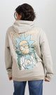 R207858 - Melton Graphic Hoodie - Light Green