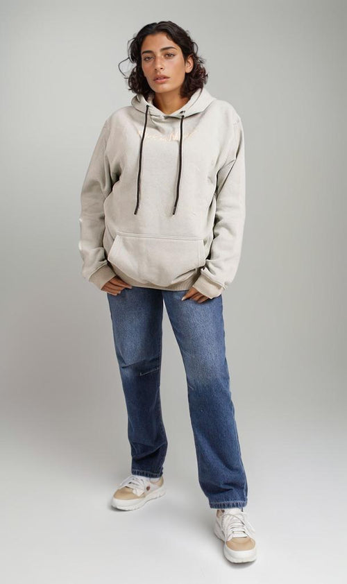 R207858 - Melton Graphic Hoodie - Light Green