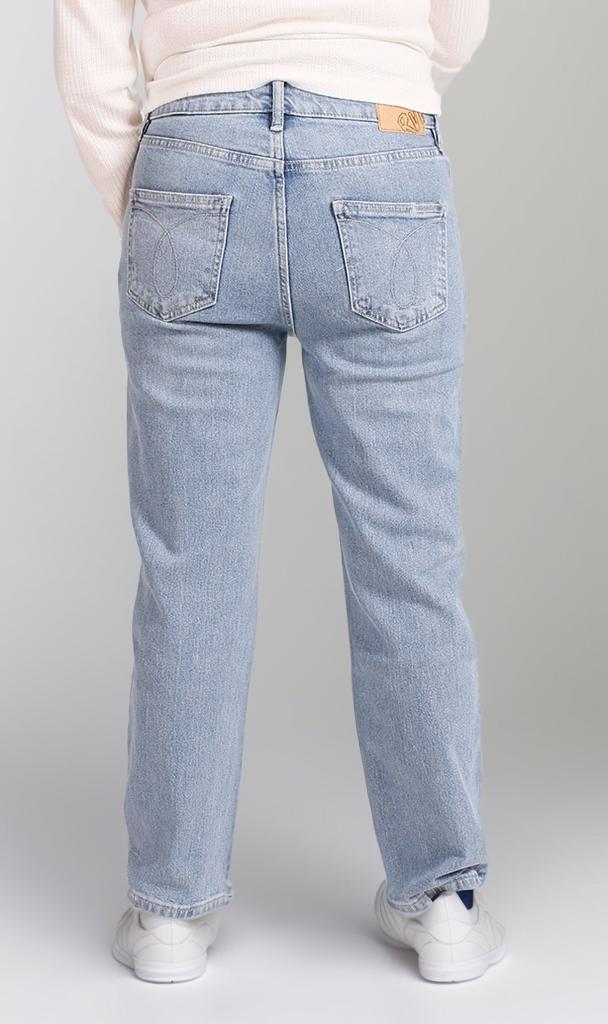 R207934 - Straight-Leg Denim Jeans - Light Wash