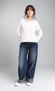 R208128 - Buttons Down Long Sleeves Textured Shirt - White