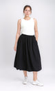 R208164 - Slip On Fashionable Balloon Skirt - Black