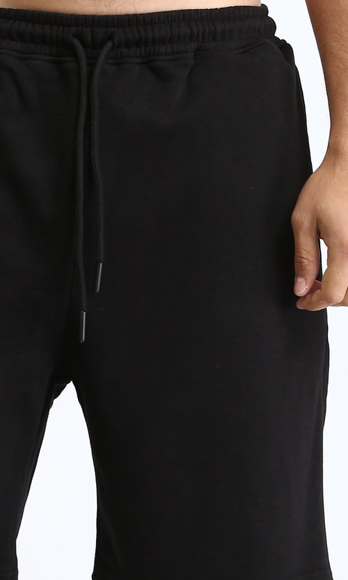 R208172 - شورت داخلي من القطن السادة سهل الارتداء - أسود