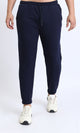 R208173 - Slip On Pants with Side Pockets - Navy Blue