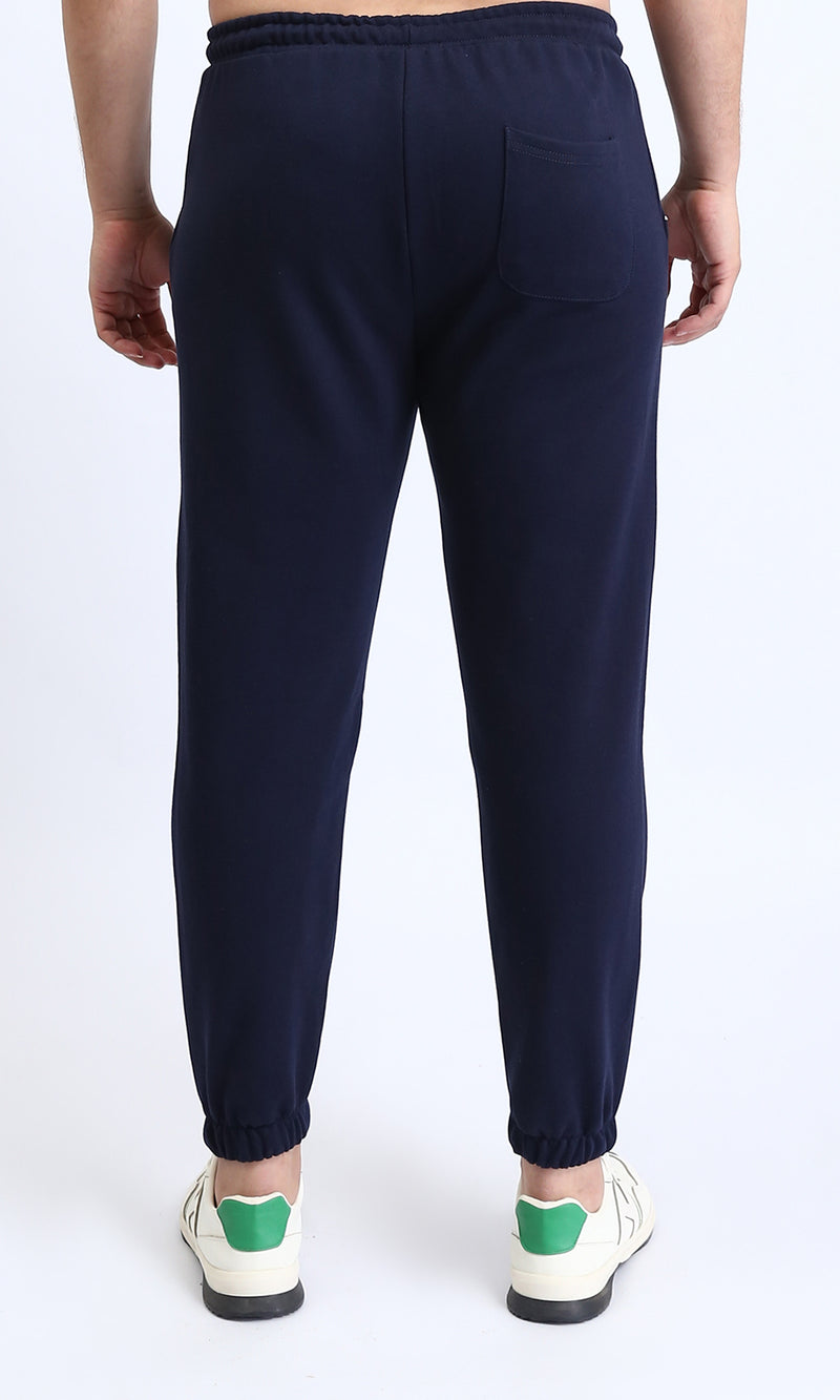 R208173 - Slip On Pants with Side Pockets - Navy Blue