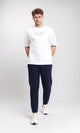R208173 - Slip On Pants with Side Pockets - Navy Blue