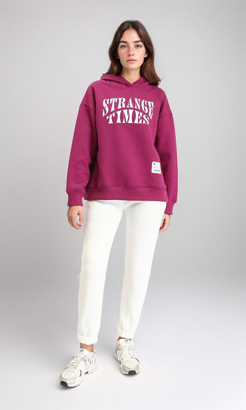 R208176 - Regular Fit Slip On Pants with Hem - Off-White