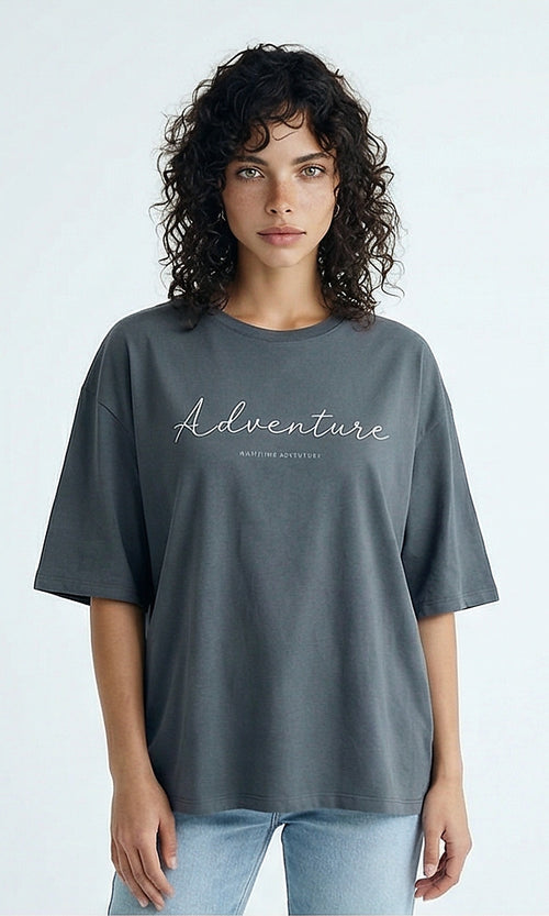 Women's Short Sleeve T-Shirt - Grey