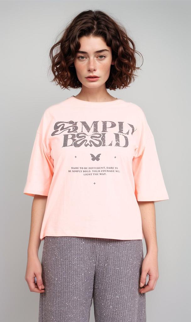 Women's Short Sleeve T-Shirt - Pink