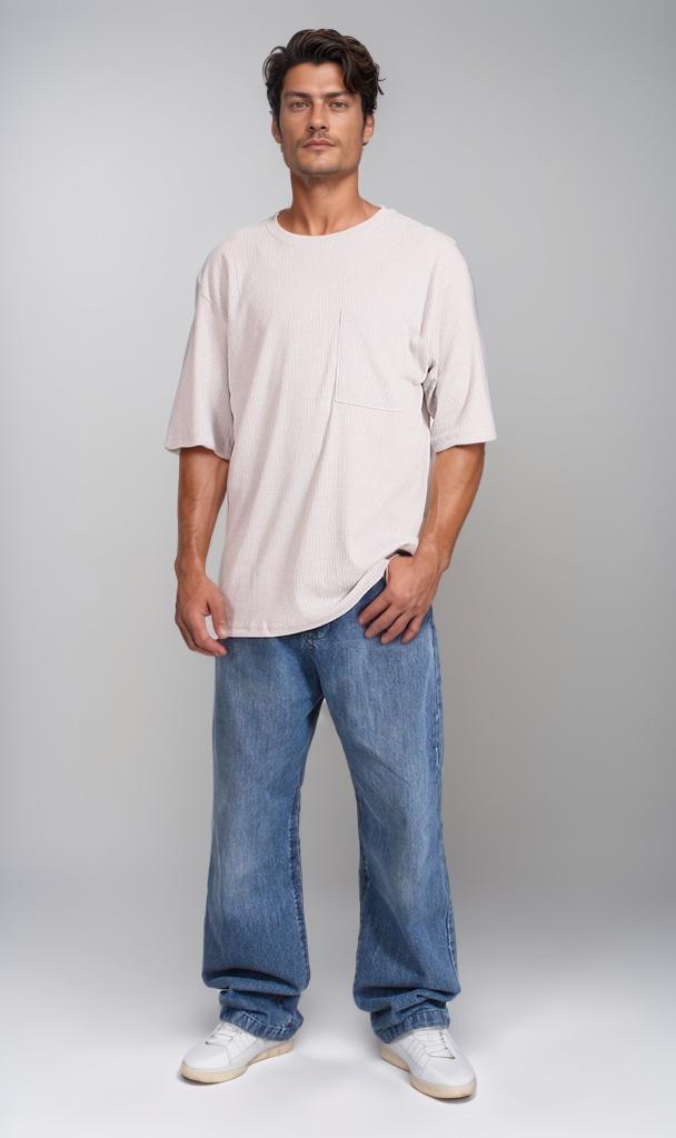 R208536 - Wayvile Pocket T-Shirt - Beige